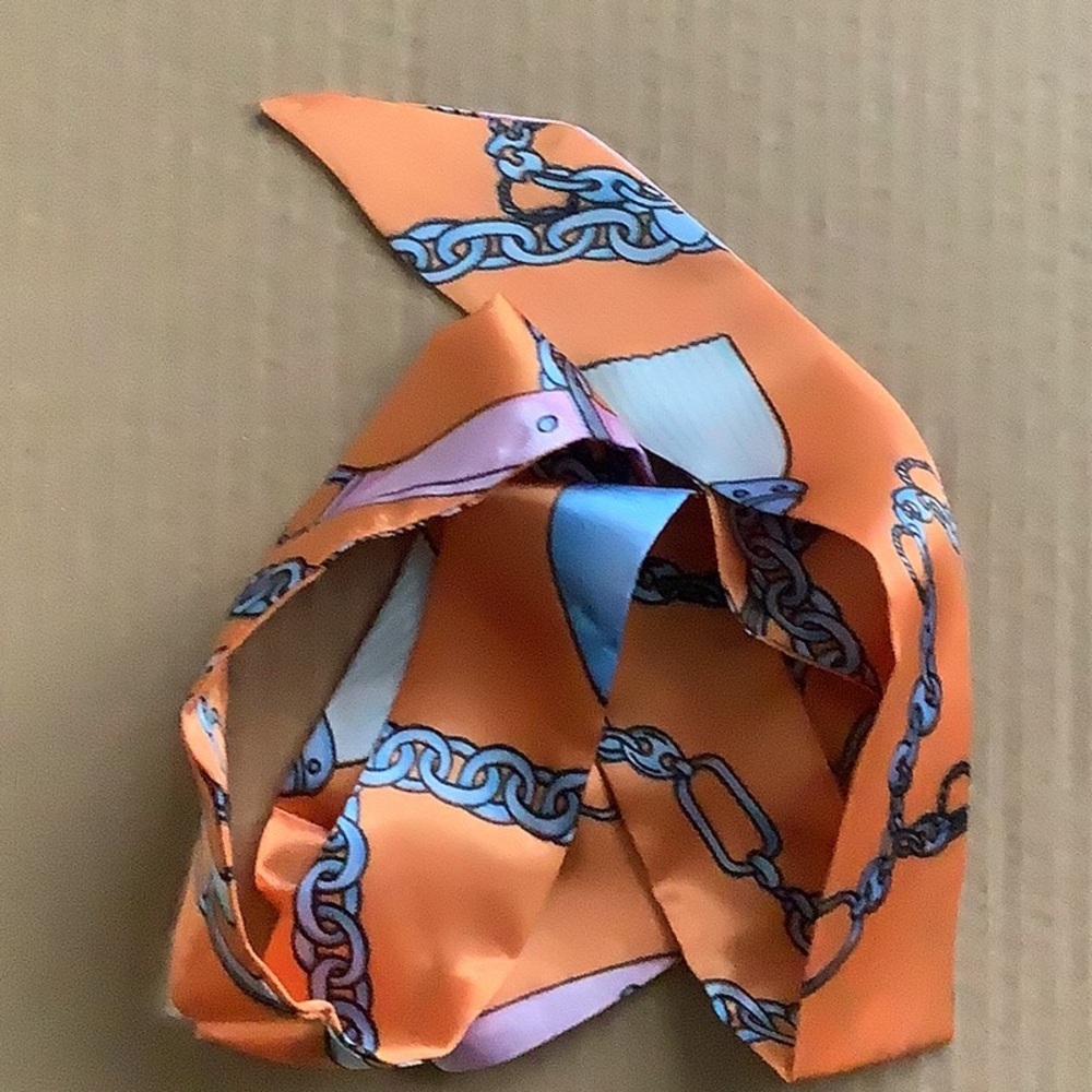Skinny scarf/wrist wrap/hair tie - Picture 1 of 7